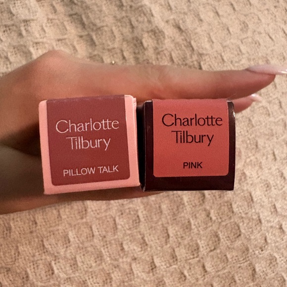 Charlotte Tilbury Pillow Talk Beauty Blush Wand and Pink Beauty Light Wand - Picture 2 of 5
